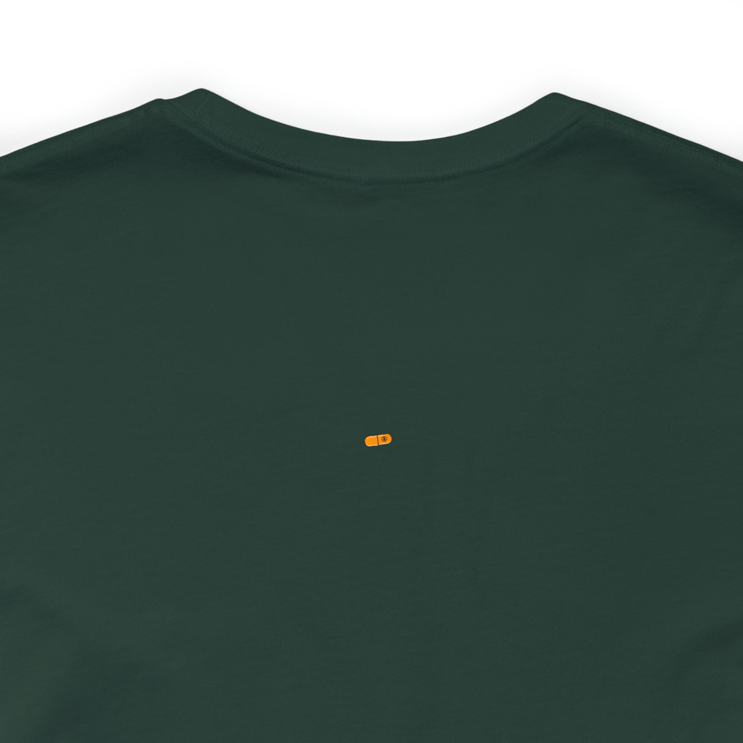 Already Here Orange Pill Tee  -  Front+Back Print