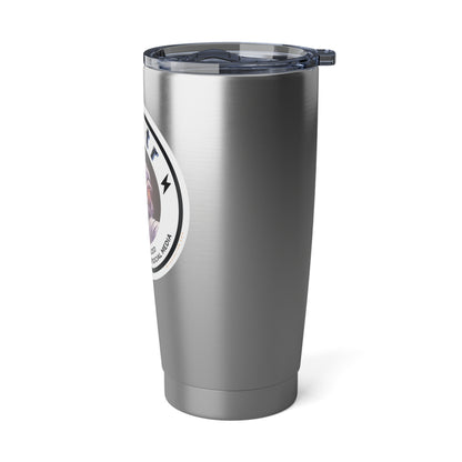 nostr Decentralized Nostrich, 20oz Tumbler