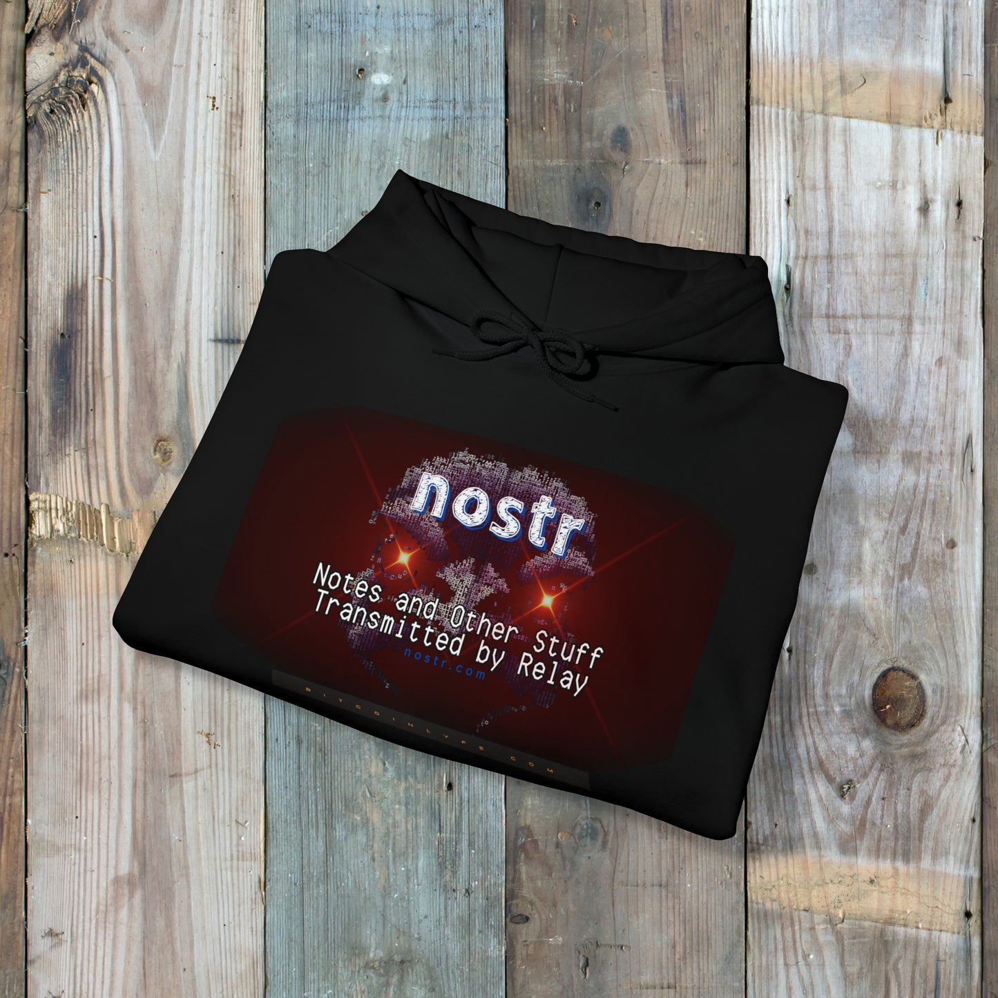 nostr Nostrich Matrix, Hoodie