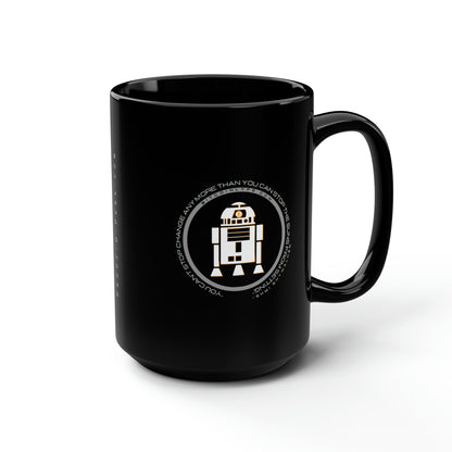 Can't Stop Change Black Mug