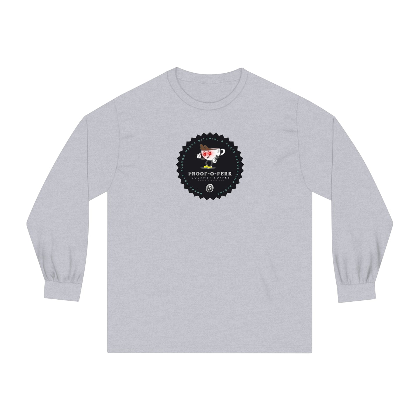 Proof-O-Perk Logo Long Sleeve T-Shirt