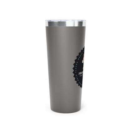 Proof-O-Perk Logo Vacuum Insulated Tumbler, 22oz