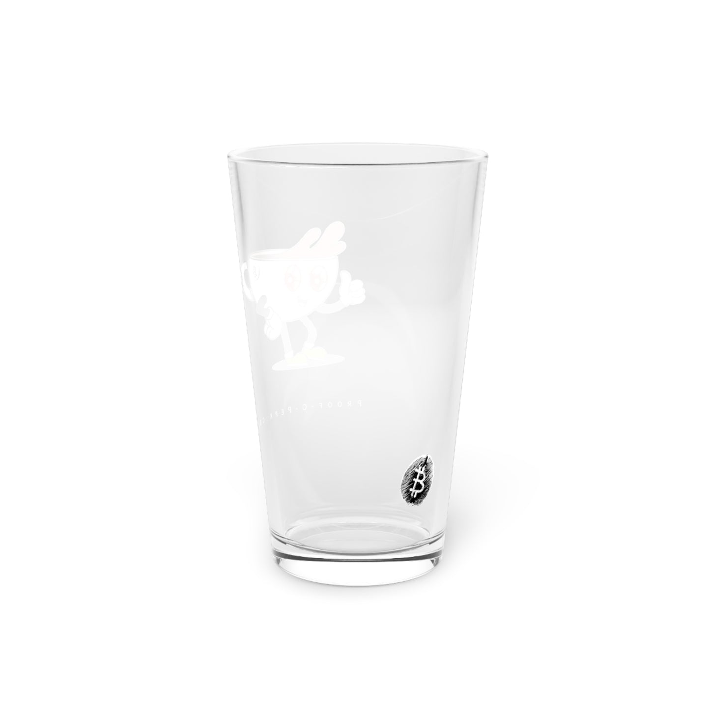 Proof-O-Perk "Bitty" Pint Glass