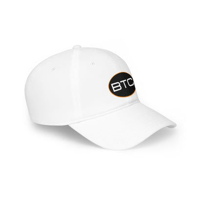 Bitcoin Oval #1 Low Profile Baseball Cap