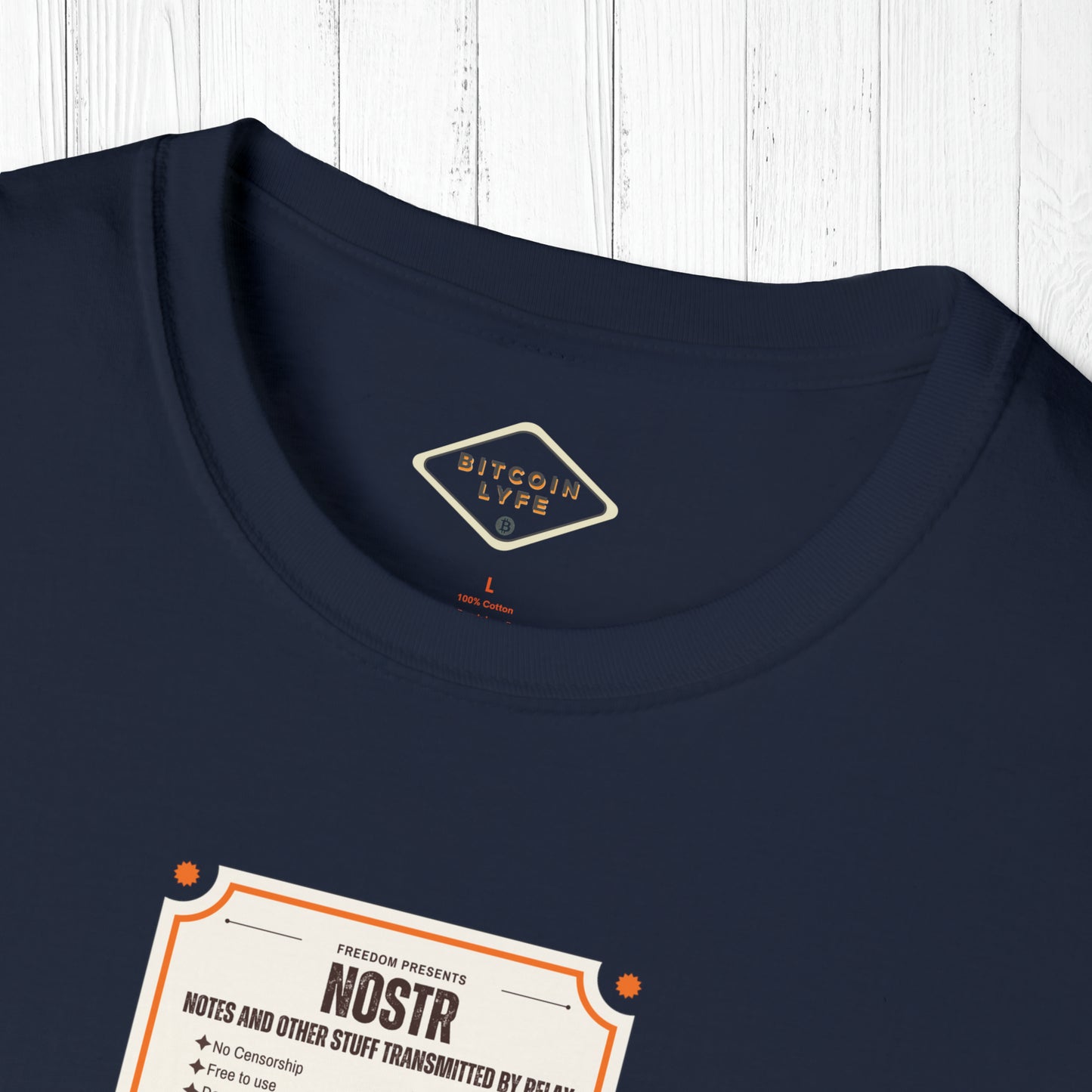 nostr Future - Classic, T-Shirt