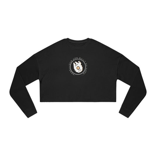 Built on Hope Women's Cropped Sweatshirt