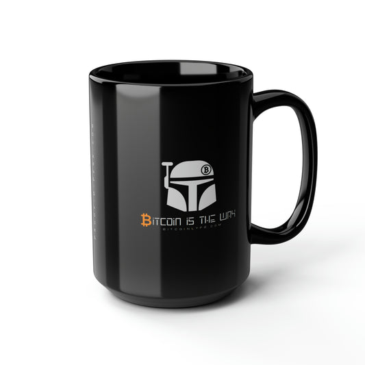 Bitcoin is the Way Black Mug