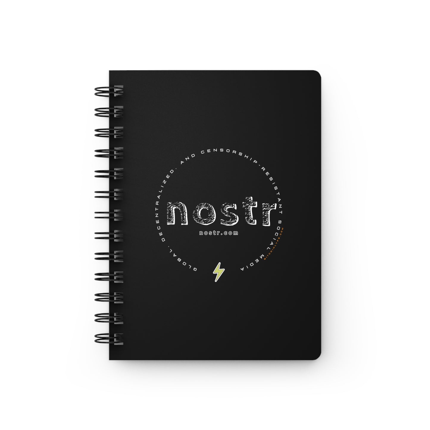 nostr...notes and stuff, Spiral Bound Journal