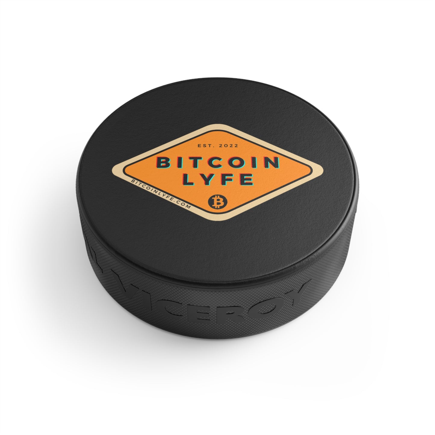 Bitcoin LYFE Hockey Puck