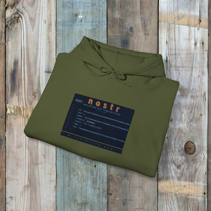 nostr is Going to Work, Hoodie