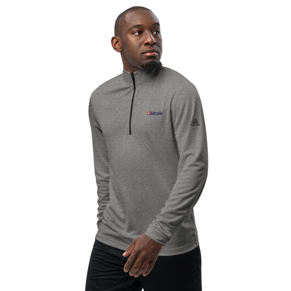 Bitcoin Adidas Quarter Zip Pullover, BTC1