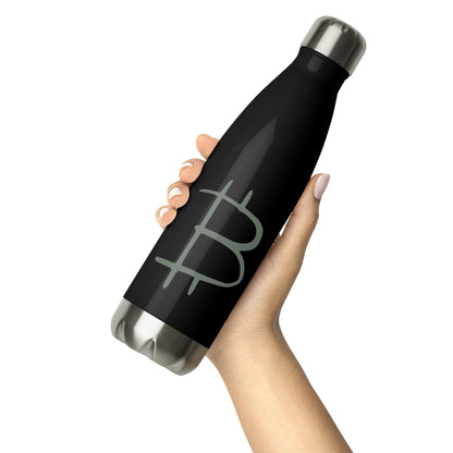 Stainless Steel Bitcoin Water Bottle BTC8