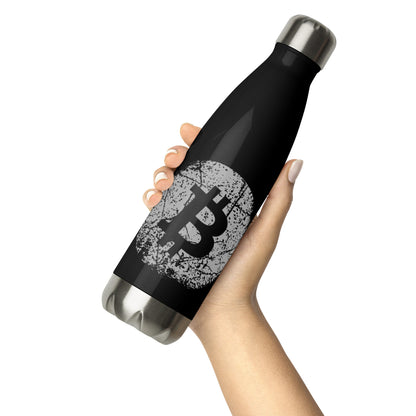 Stainless Steel Bitcoin Water Bottle BTC7