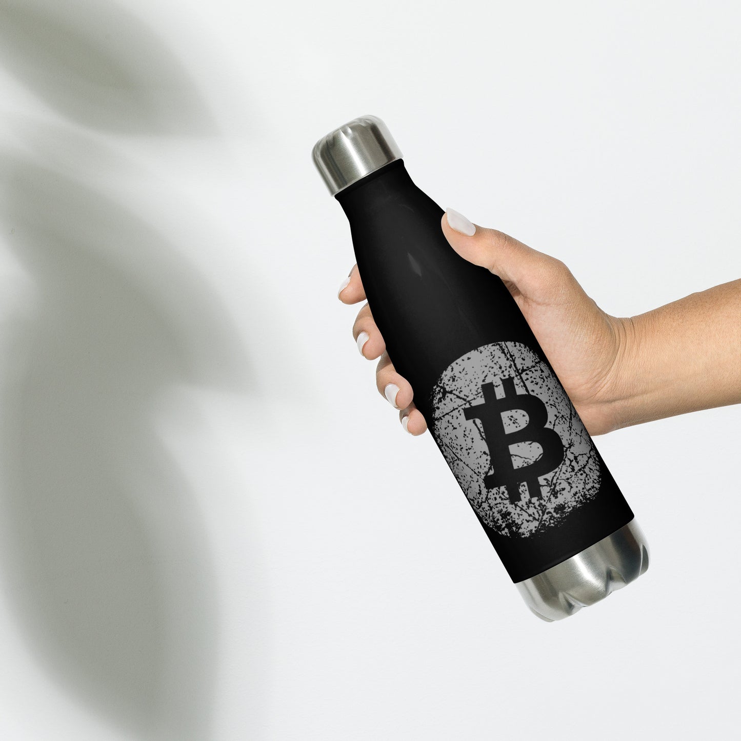 Stainless Steel Bitcoin Water Bottle BTC7