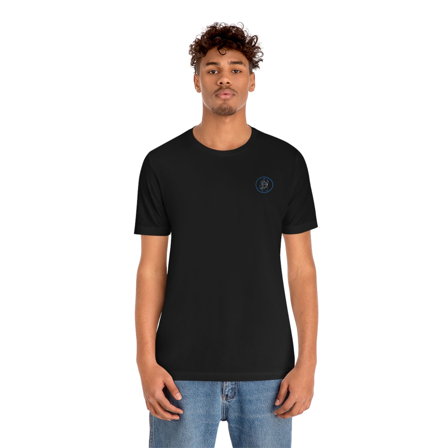 B Charged Short Sleeve T-Shirt (Upper Left Subtle)