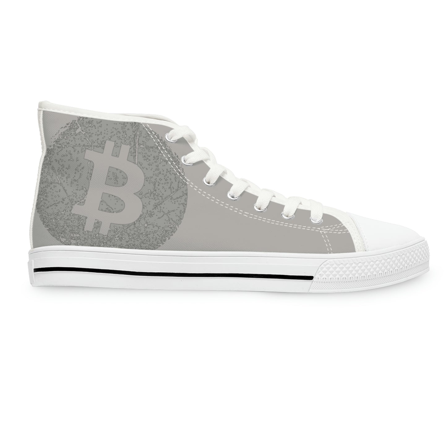 Bitcoin Women's High Top Sneakers, BTC7