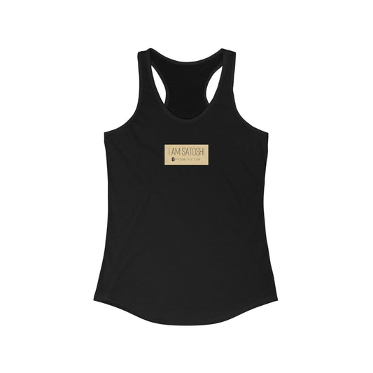 Women's I am Satoshi Racerback Tank - Four