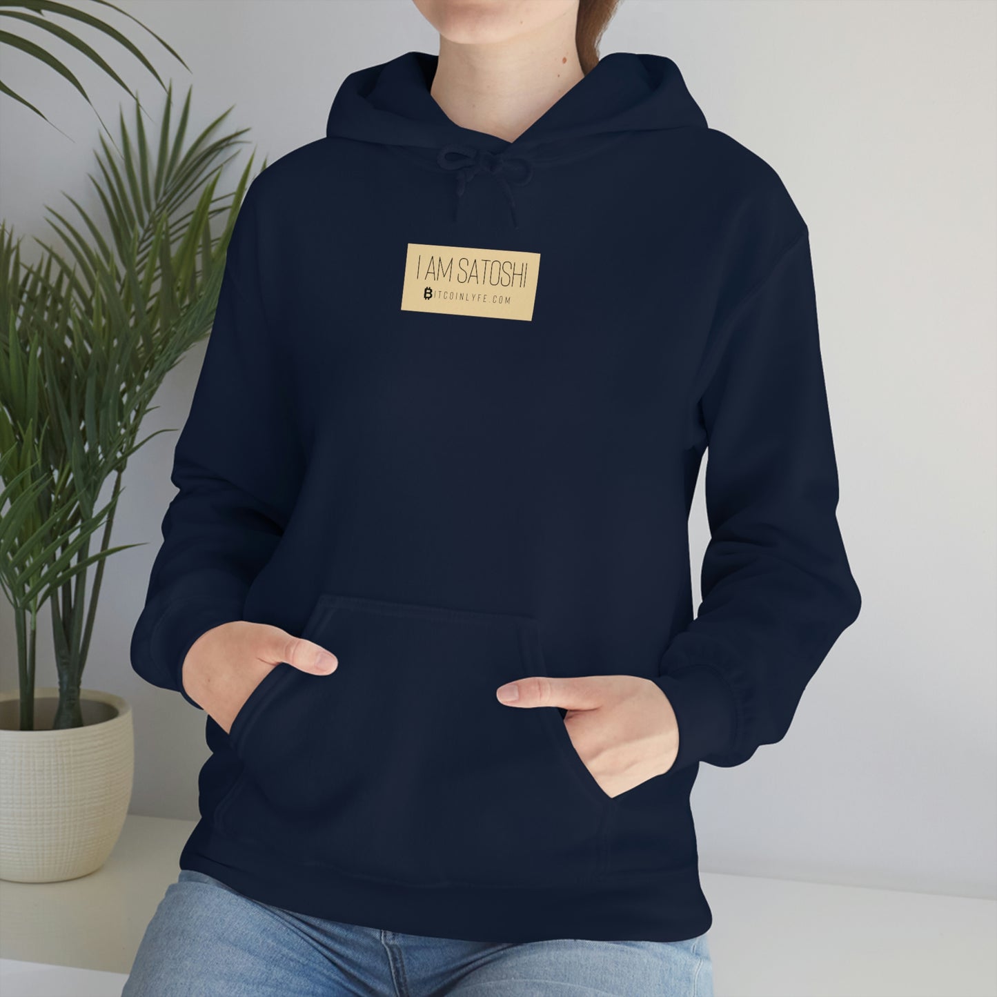 I am Satoshi Hooded Sweatshirt - Four