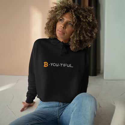 B-You-Tifil Women's Crop Hoodie