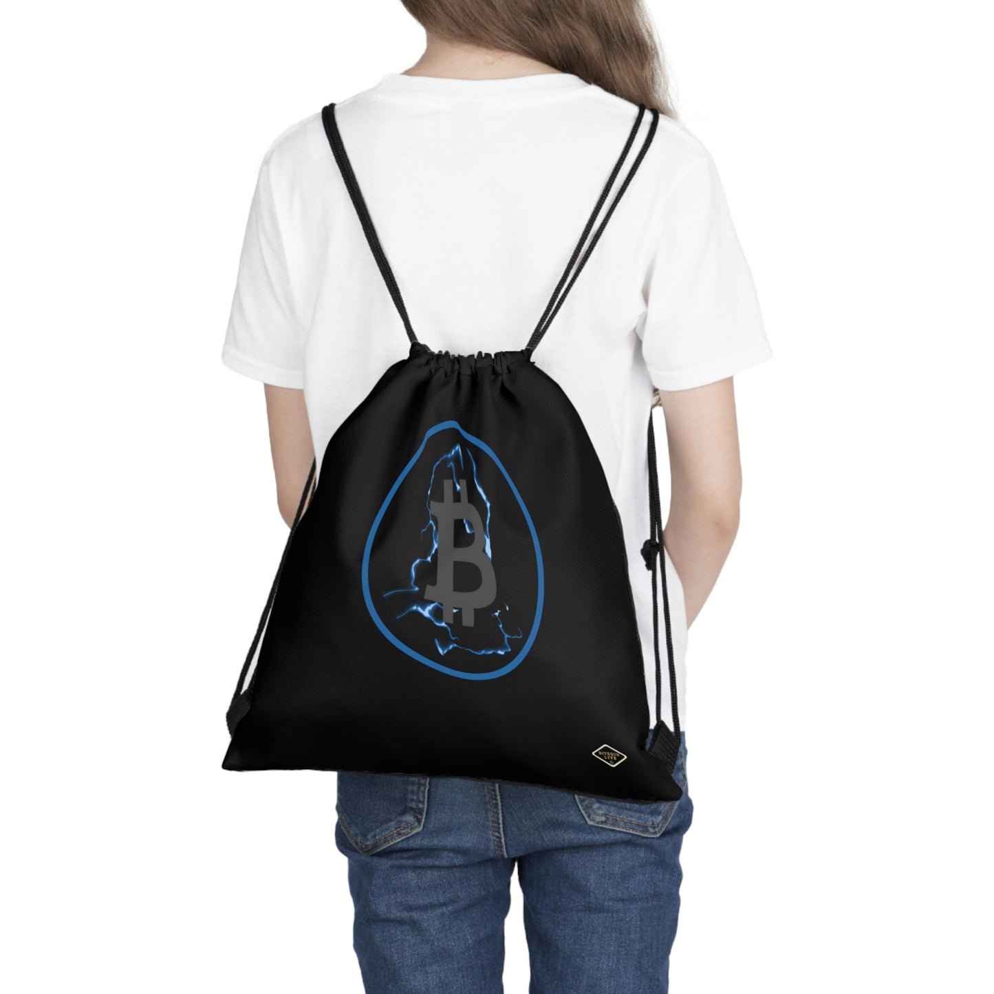 B Charged Outdoor Drawstring Bag