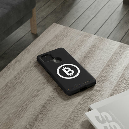 Bitcoin Tough Phone Case, BTC4