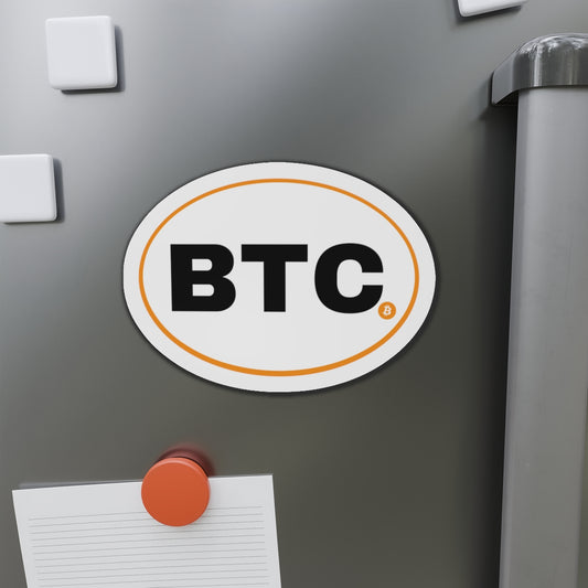 BTC Oval #3 Magnet