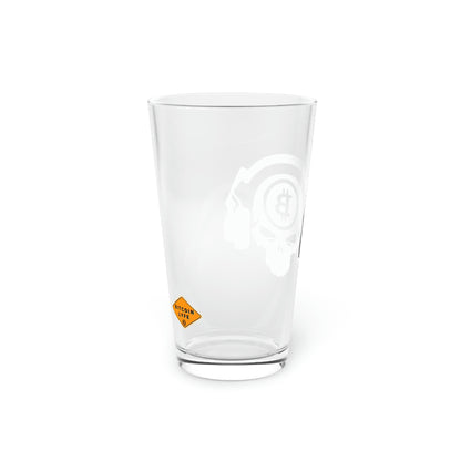 Heavy B Pint Glass