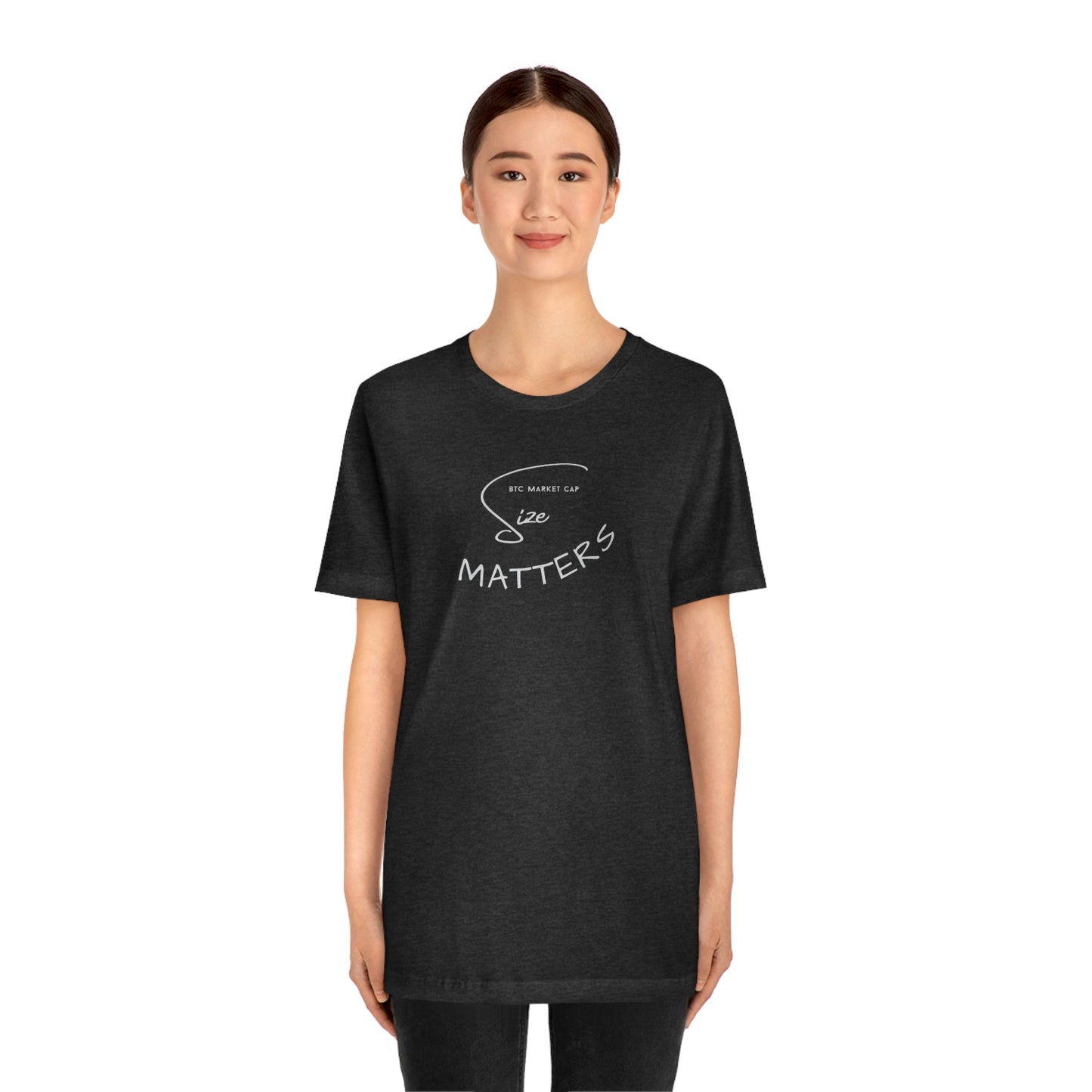 Bitcoin LYFE Size Matters T-Shirt