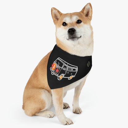 BW Van Pet Bandana Collar