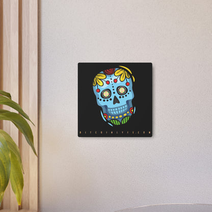 Día de los Muertos Metal Art Sign, Diecinueve