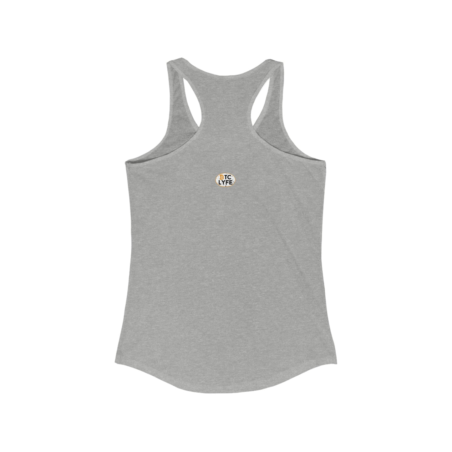 Bitcoin LYFE Damn Racerback Tank