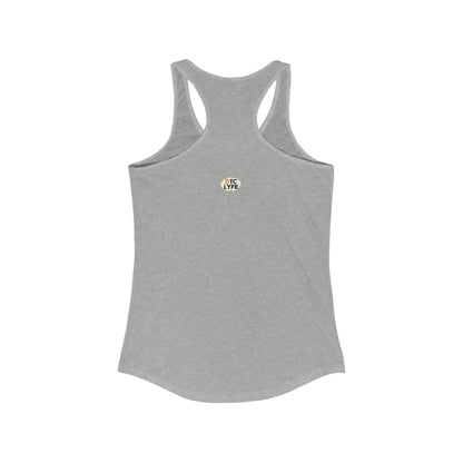 Bitcoin LYFE Damn Racerback Tank