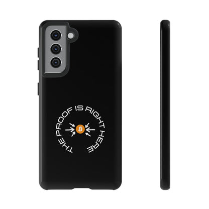 Tough Phone Case - BTC Proof Right Here #5