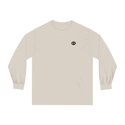 BTC Oval #3 Long Sleeve T-Shirt, Blackout Version