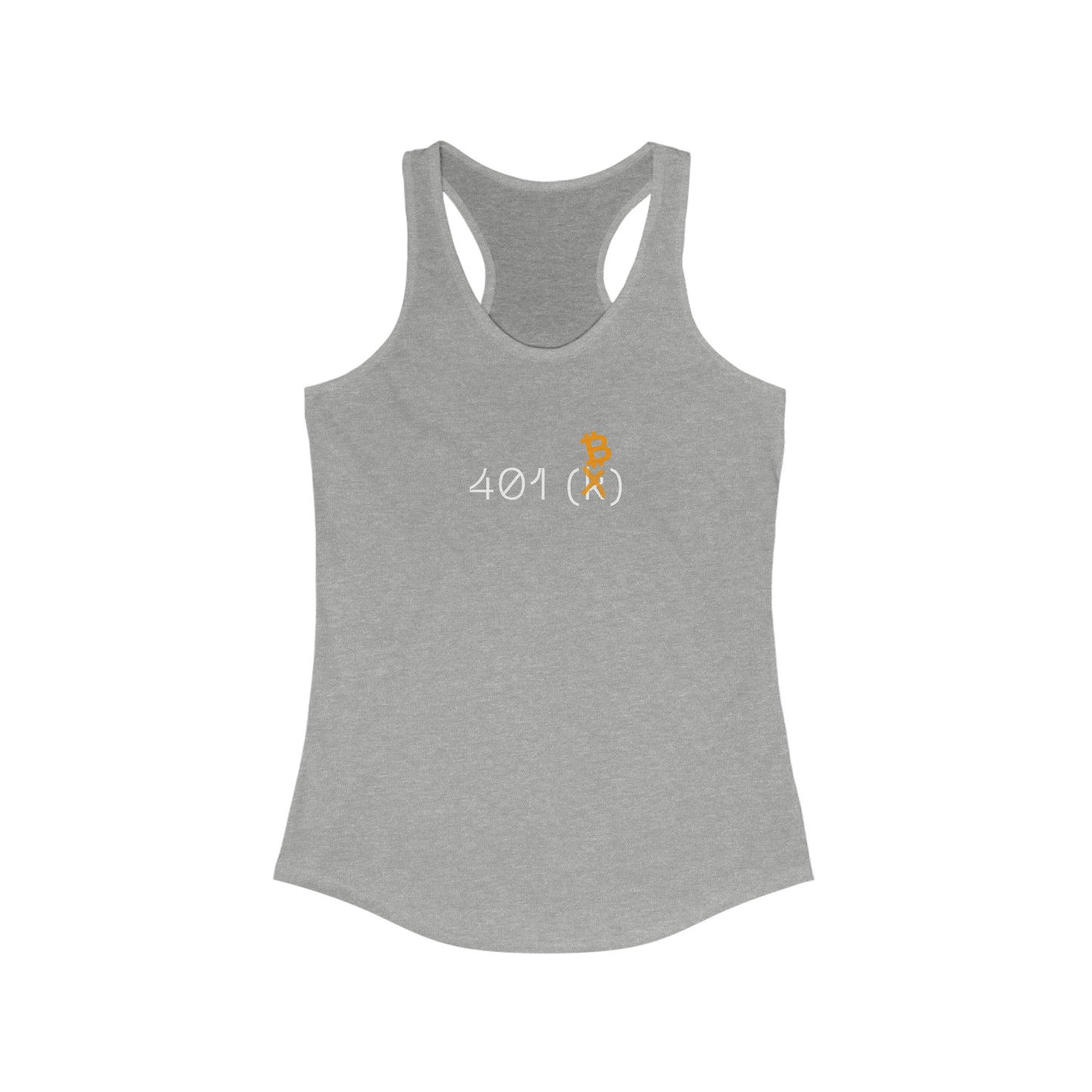 Bitcoin LYFE 401(B) Racerback Tank