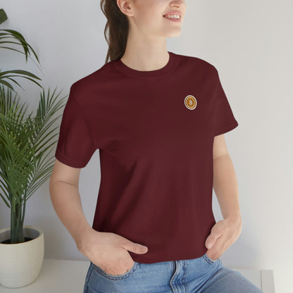 3-B Short Sleeve T-Shirt (Upper Left Subtle)