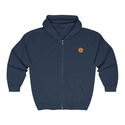 B Marks the Spot Heavy Blend™ Full Zip Hooded Sweatshirt