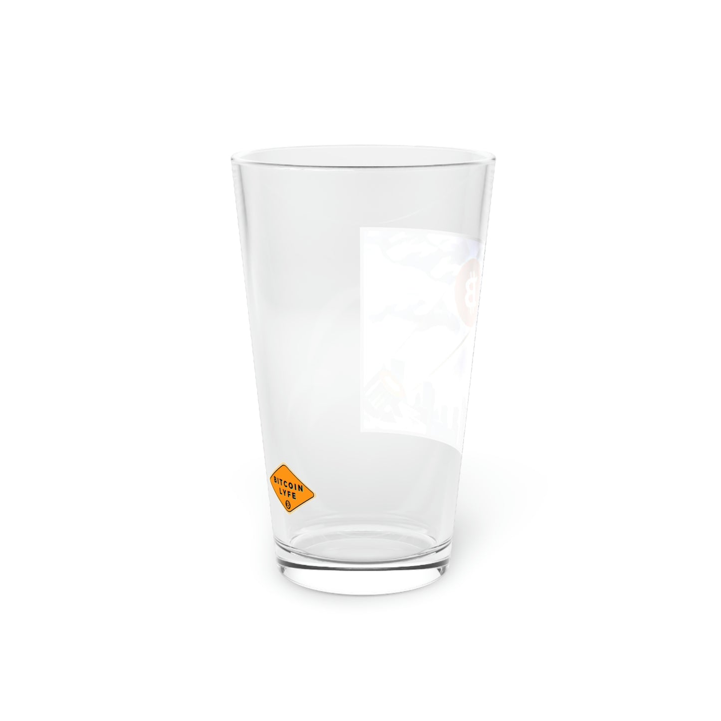 The B Signal Pint Glass