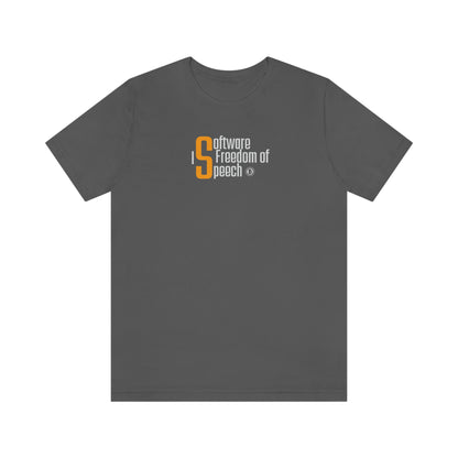 Bitcoin LYFE SW Free Speech T-Shirt