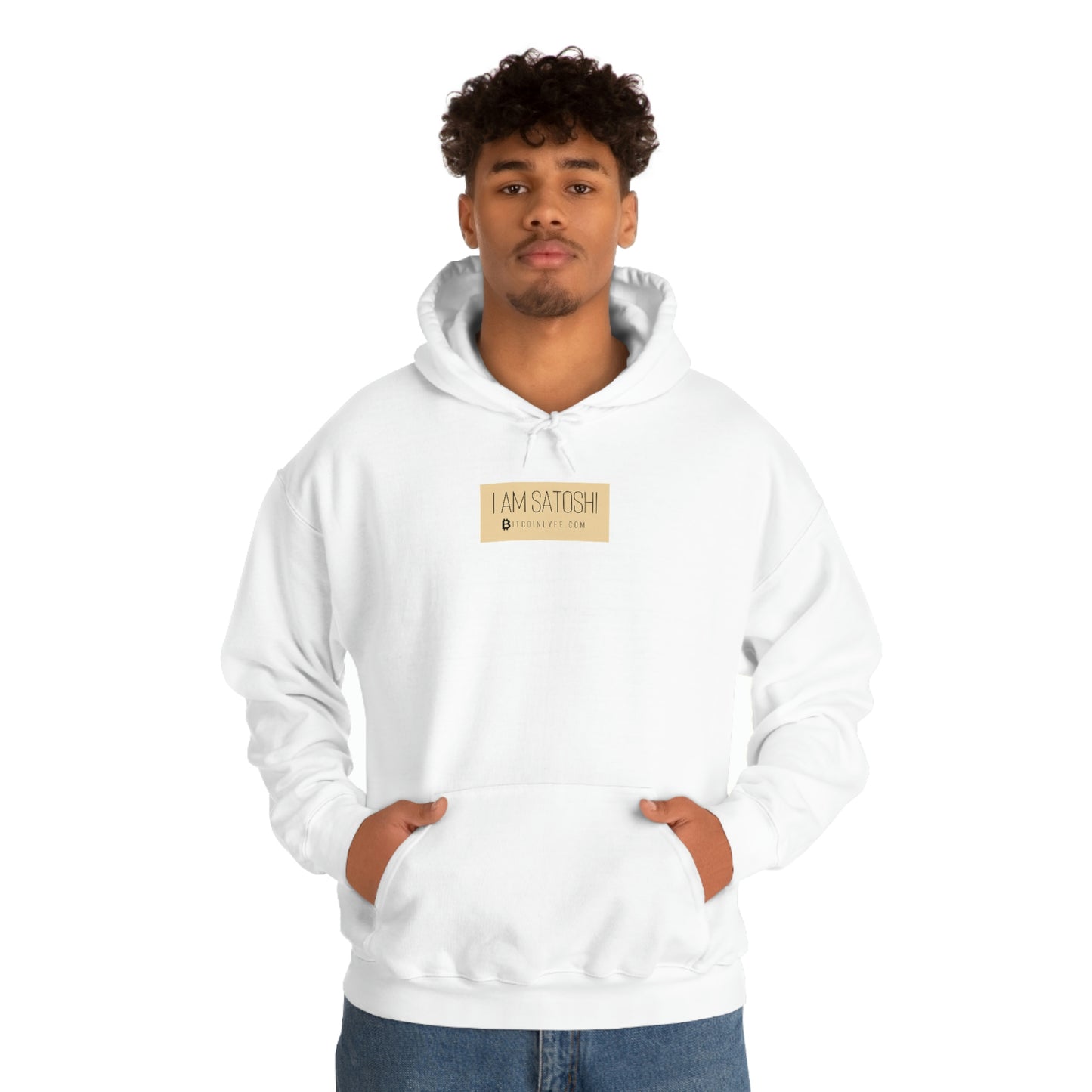 I am Satoshi Hooded Sweatshirt - Four