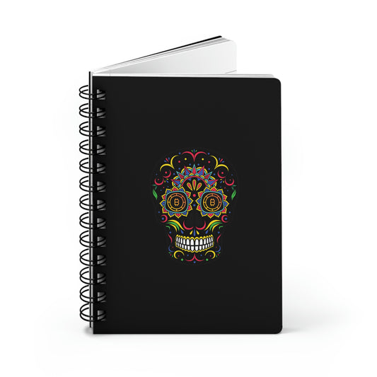 Día de los Muertos BTC Spiral Bound Journal, Catorce