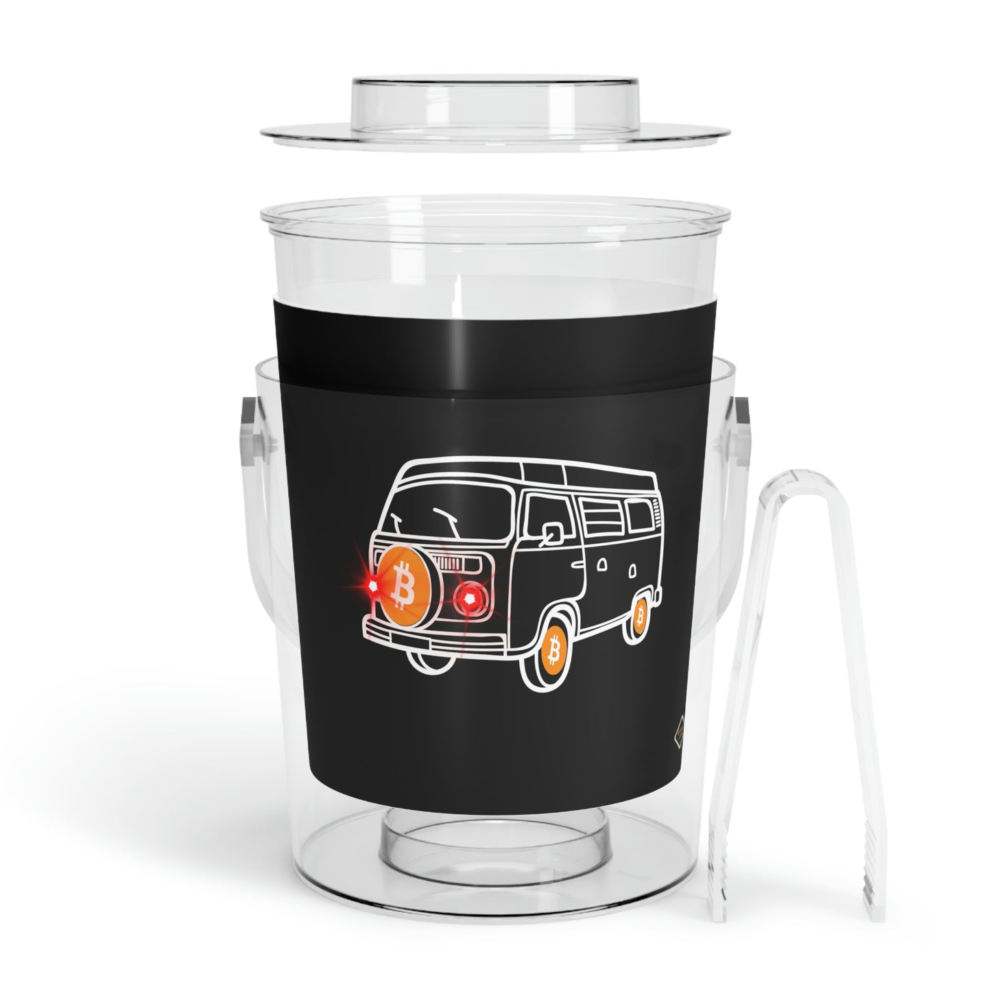 BW Van Ice Bucket with Tongs