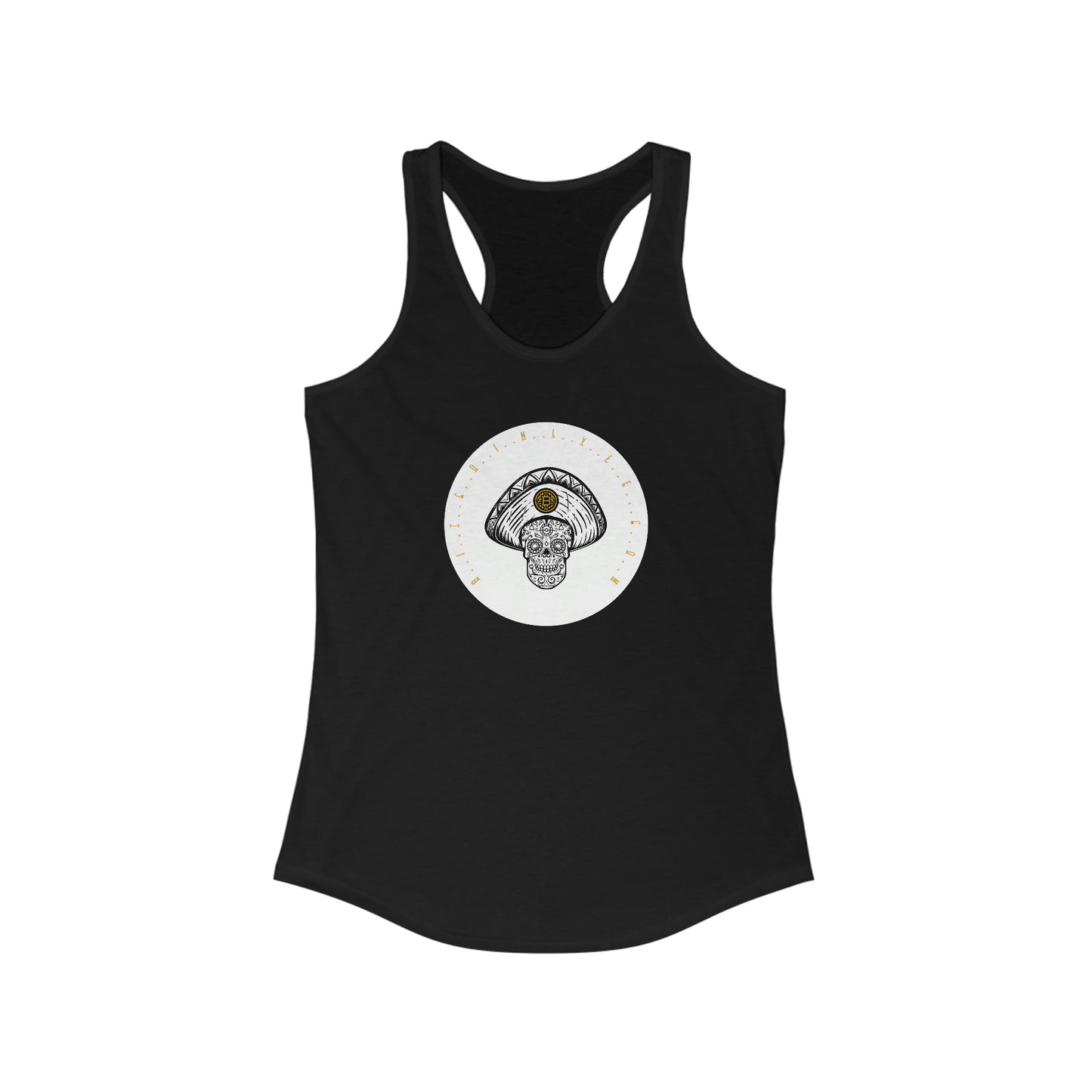 Día de los Muertos BTC Women's Racerback Tank, Veintidós