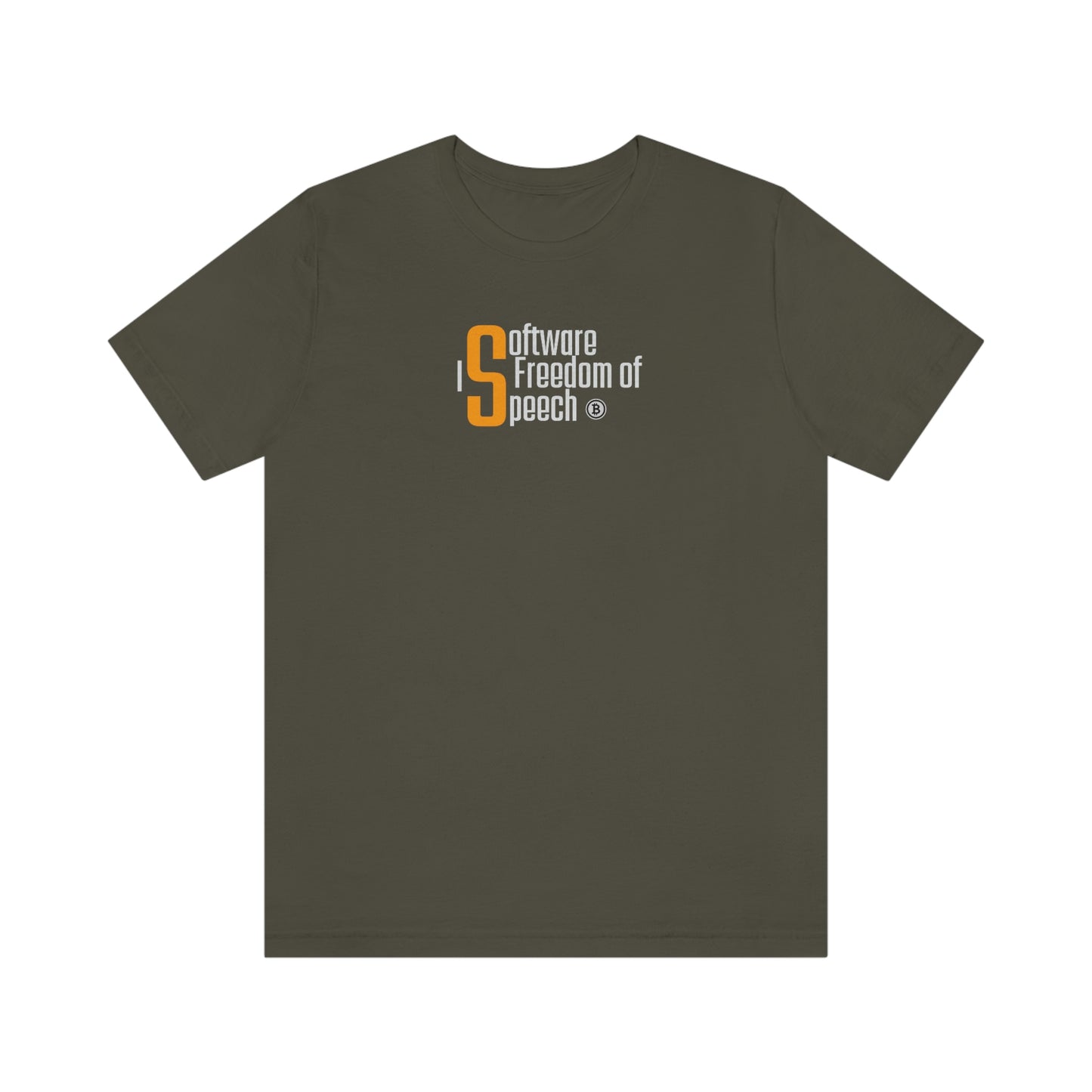 Bitcoin LYFE SW Free Speech T-Shirt