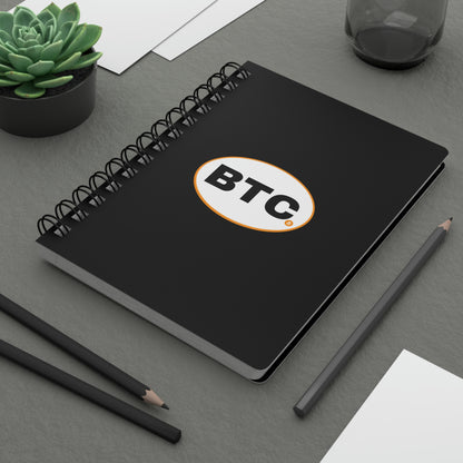 Bitcoin Oval #3 Spiral Bound Journal