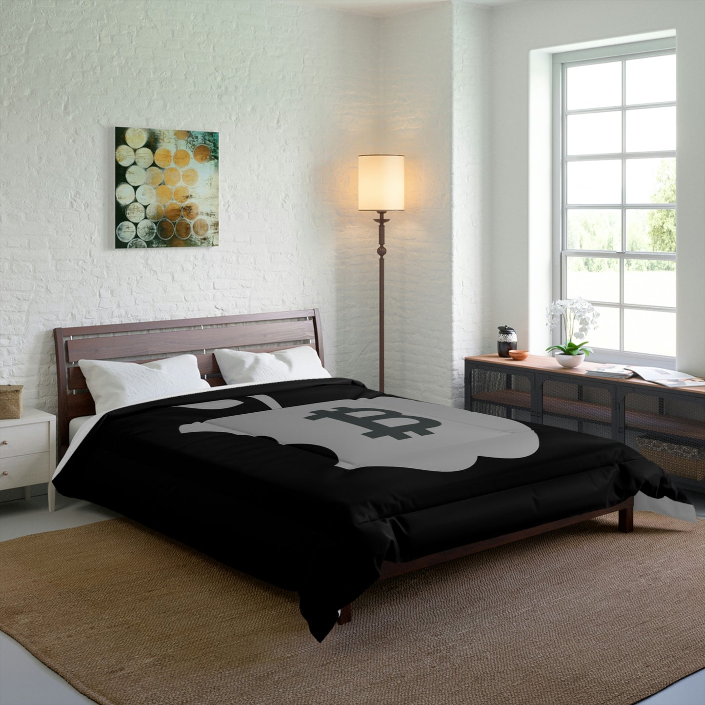 The B Apple Comforter