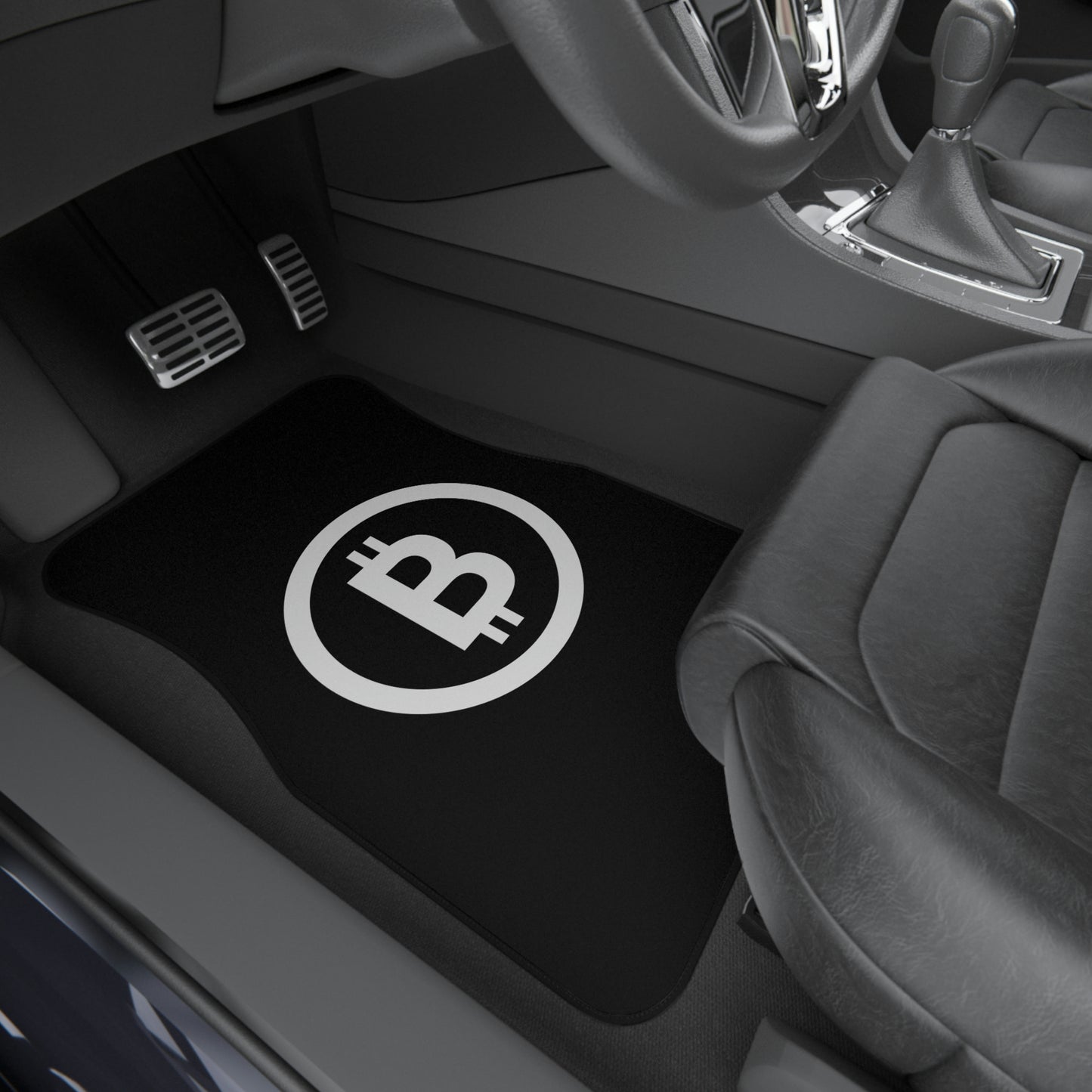 Bitcoin Car Mats (2x Front), BTC4