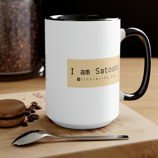 I Am Satoshi Mug, Five