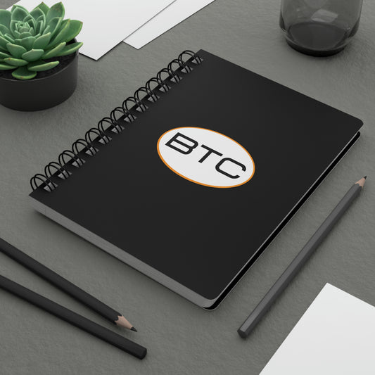 Bitcoin Oval #1 Spiral Bound Journal