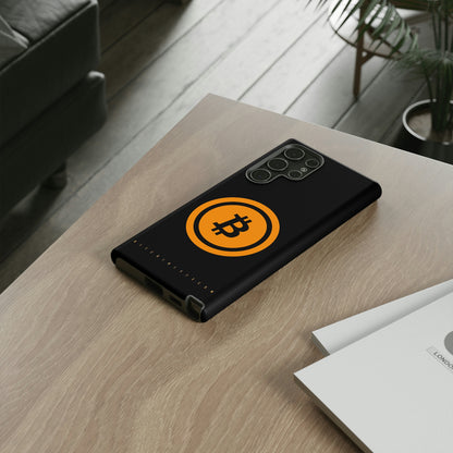 Bitcoin Tough Phone Case, BTC5